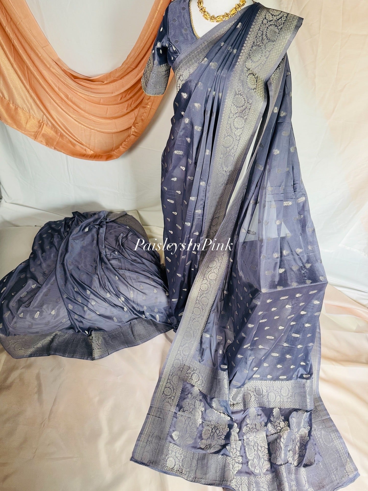 SJY0772505 - semi silk saree