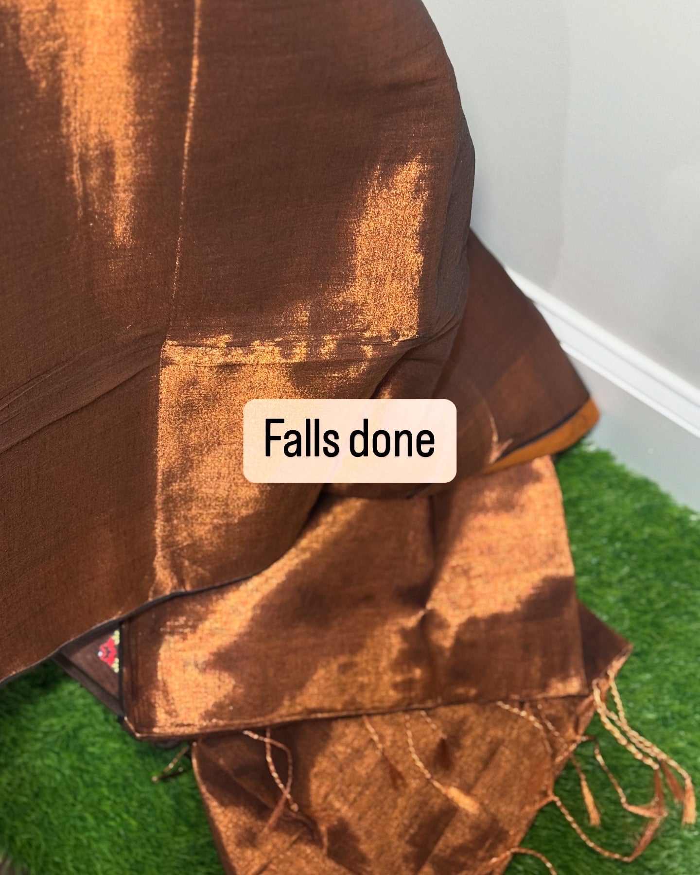 SA0204 - Tissue Saree Copper