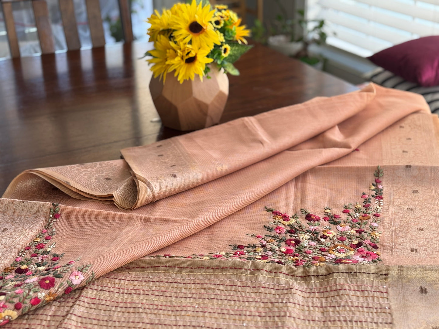 SF2002 - French knot Kota saree