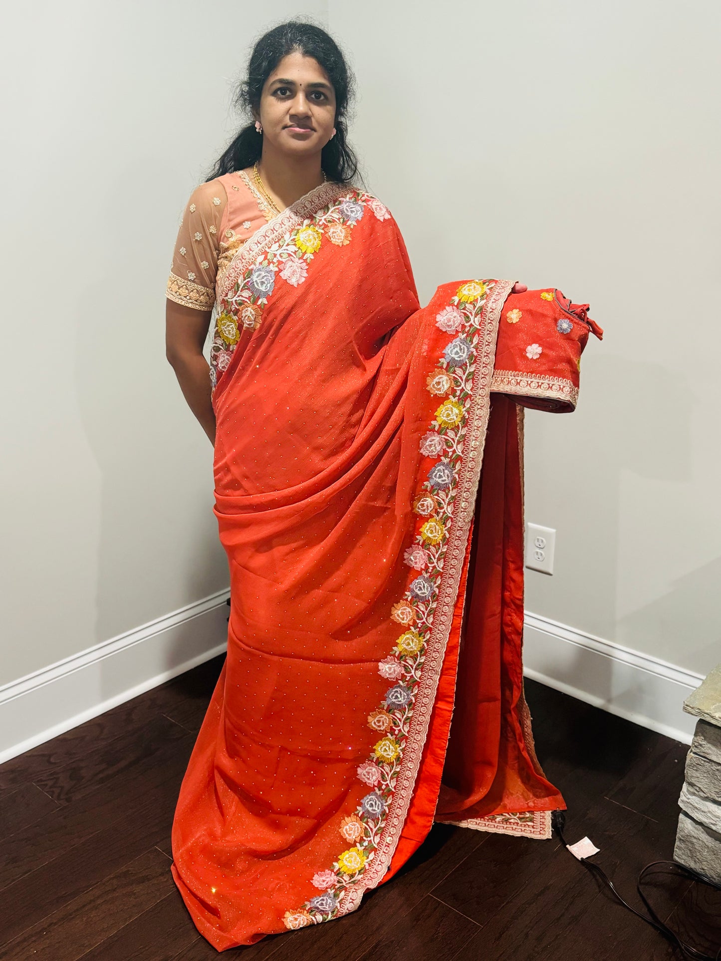 SJ1301 - Shimmer Saree