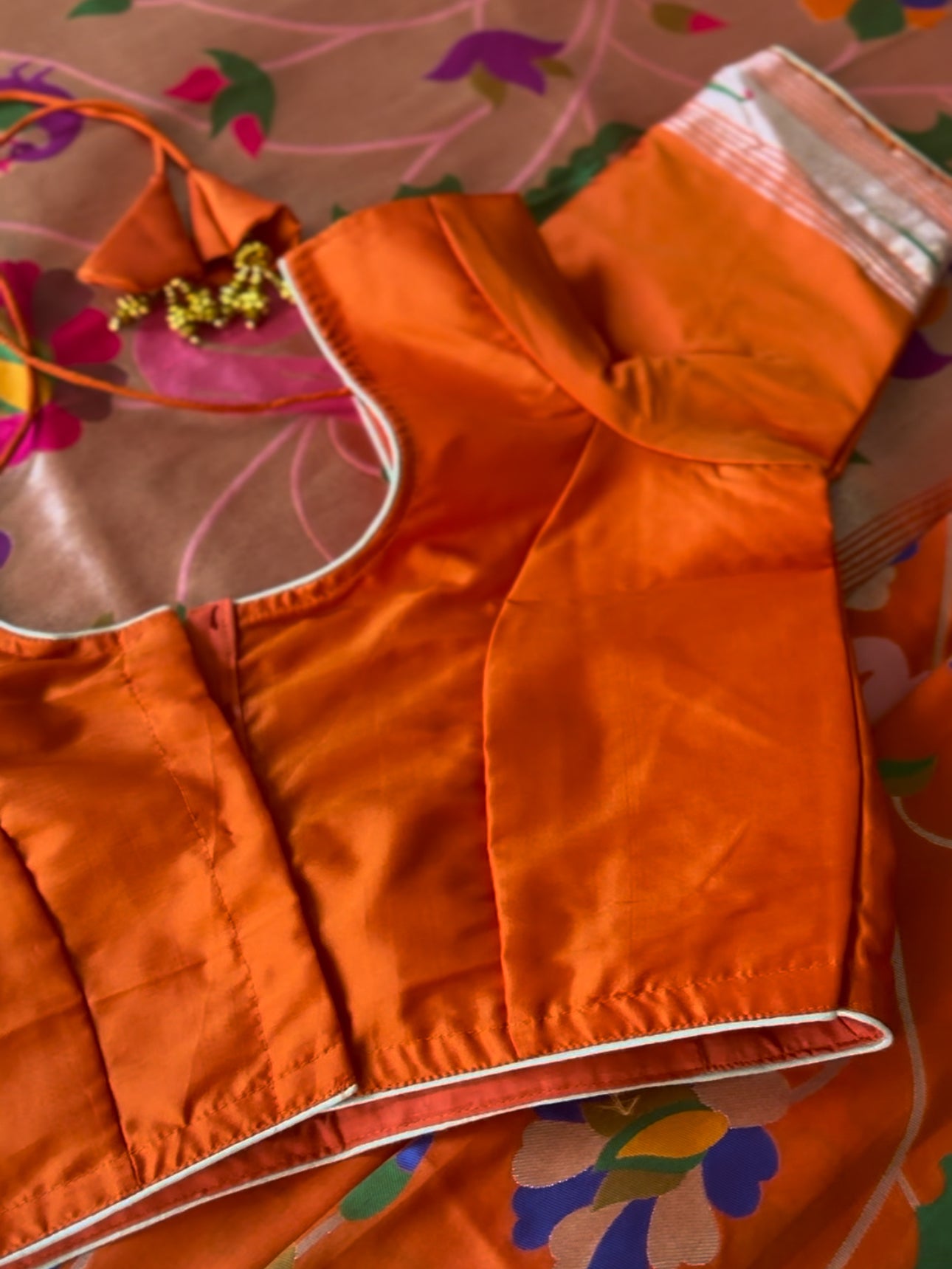SF2004 - Semi Silk Paithani Saree