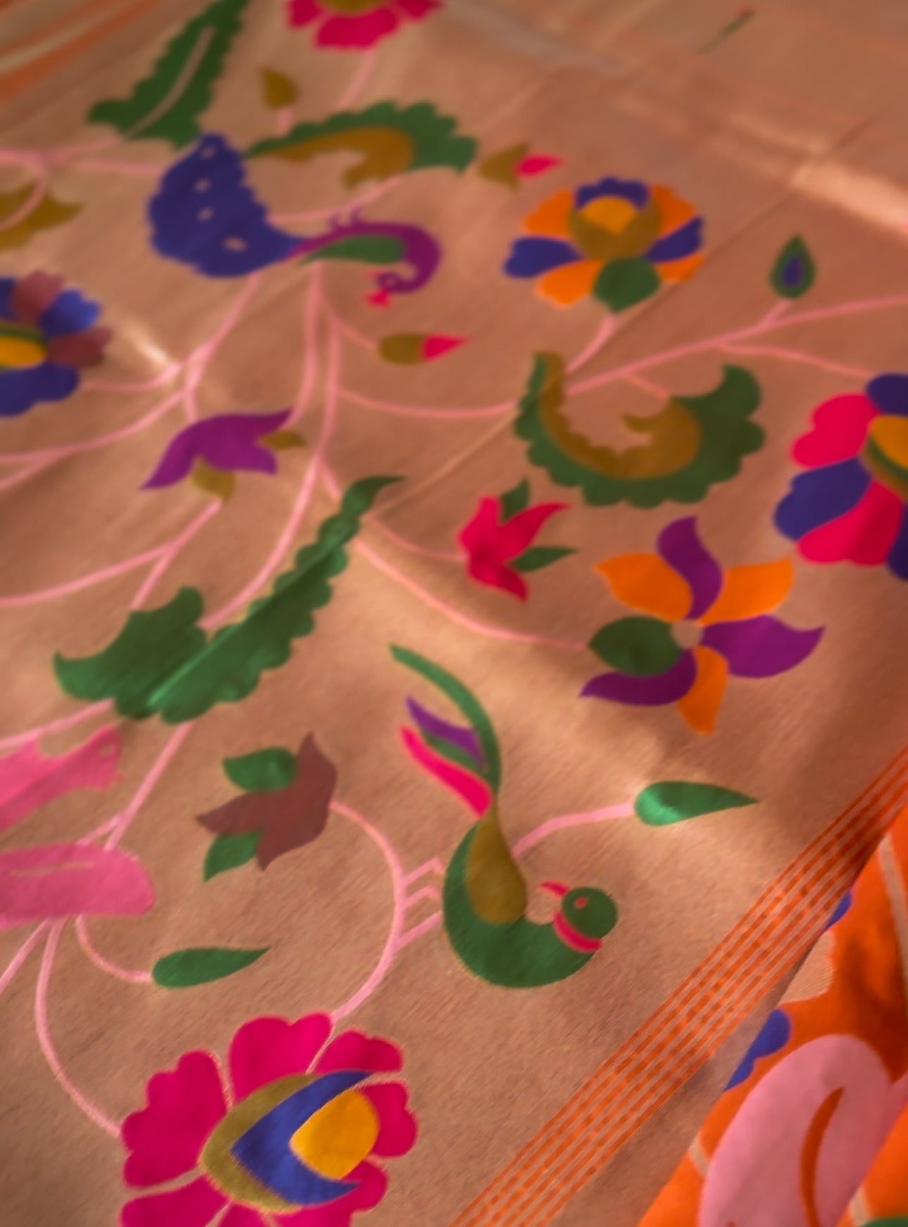 SF2004 - Semi Silk Paithani Saree