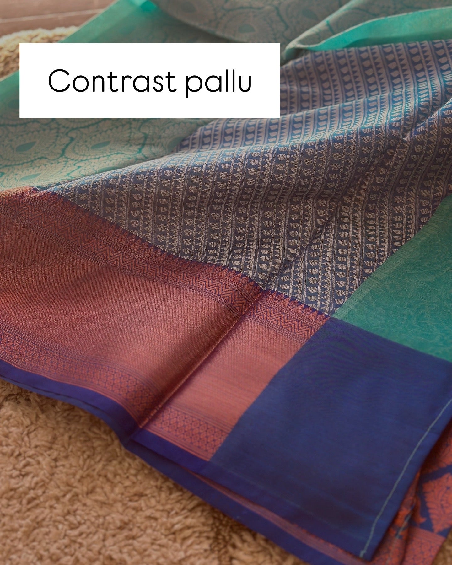 SF1802 - Sky Blue Kora muslin Saree