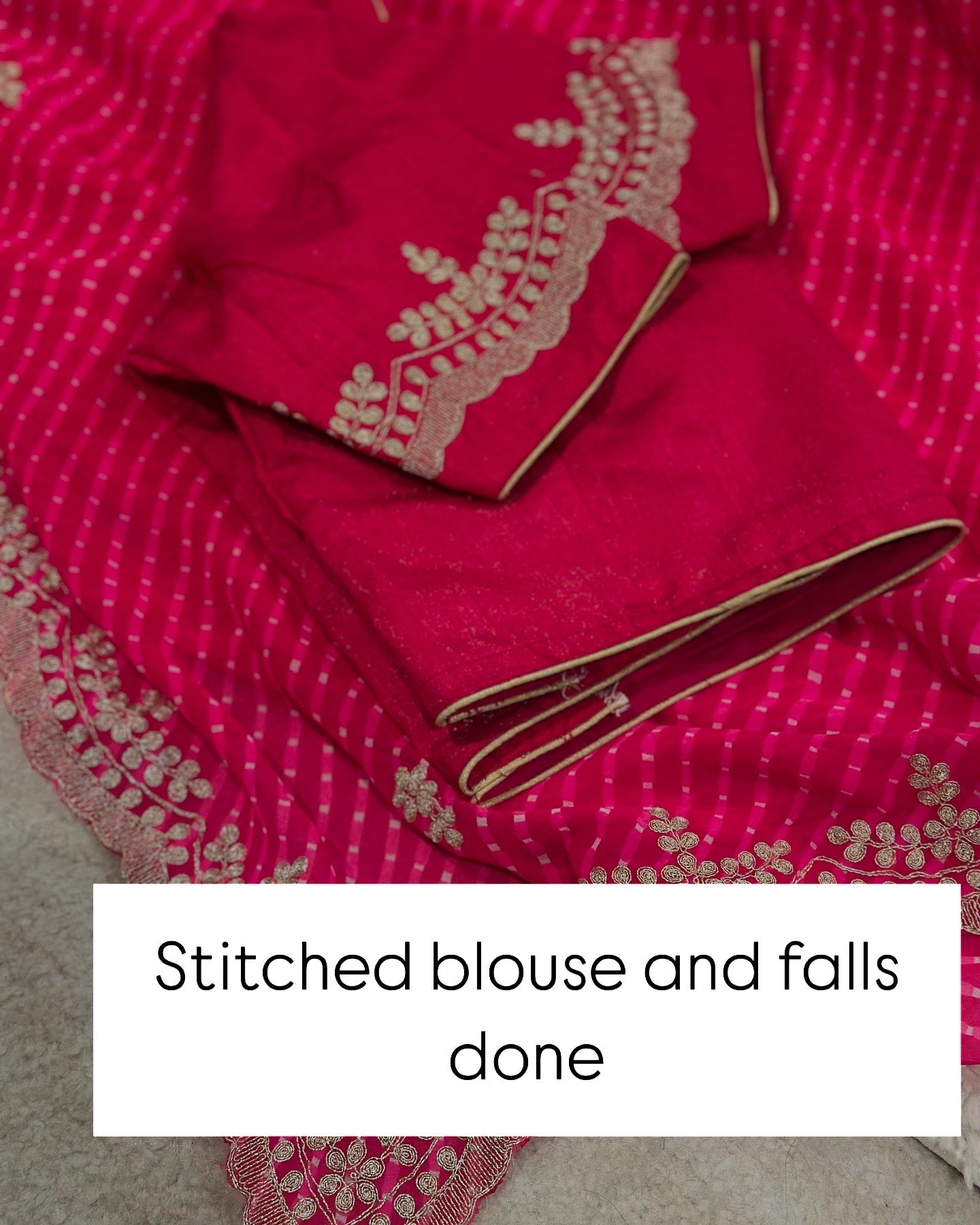 SF1902 - Pink Leheriya Saree