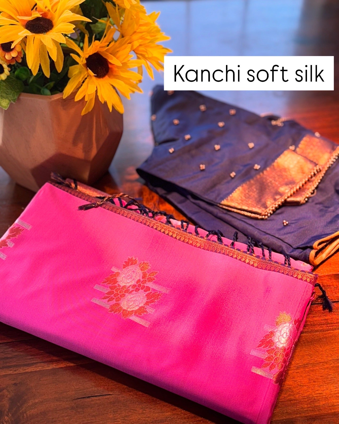 SF1702 - Kanchi Semi Soft Silk Saree