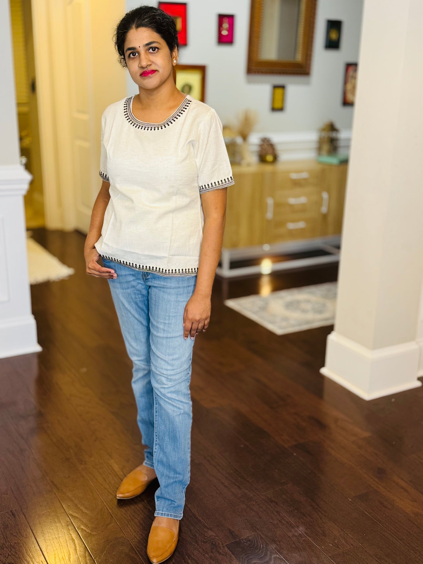 Short Top - White