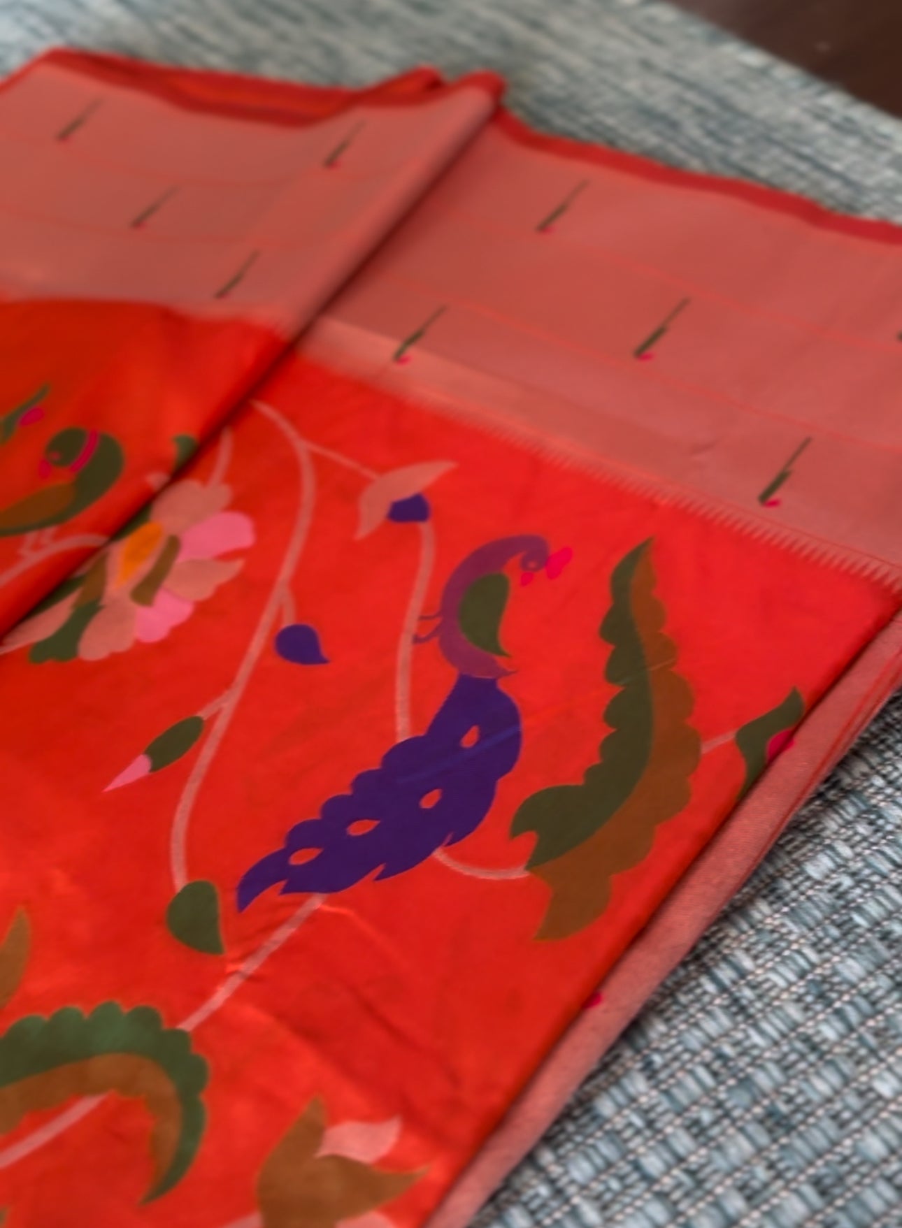 SF2004 - Semi Silk Paithani Saree