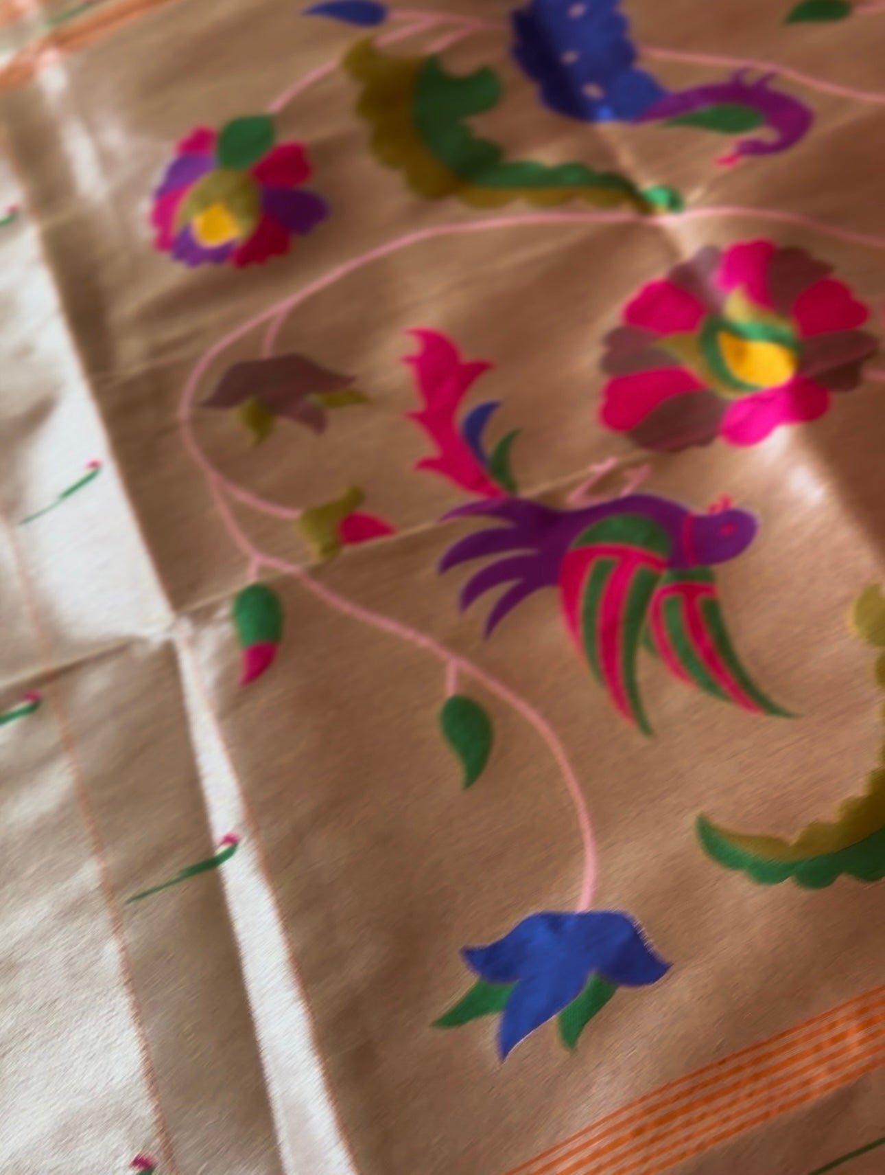 SF2004 - Semi Silk Paithani Saree