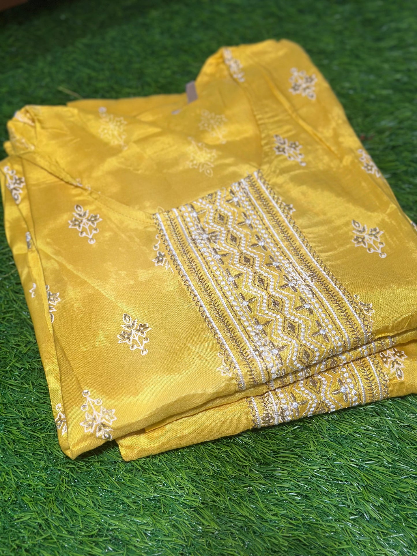 KM3103 - Yellow Kurthi