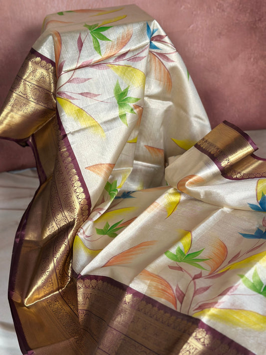 MS001 - Tissue Silk Saree